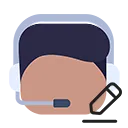 Blip Desk: Contact editor
