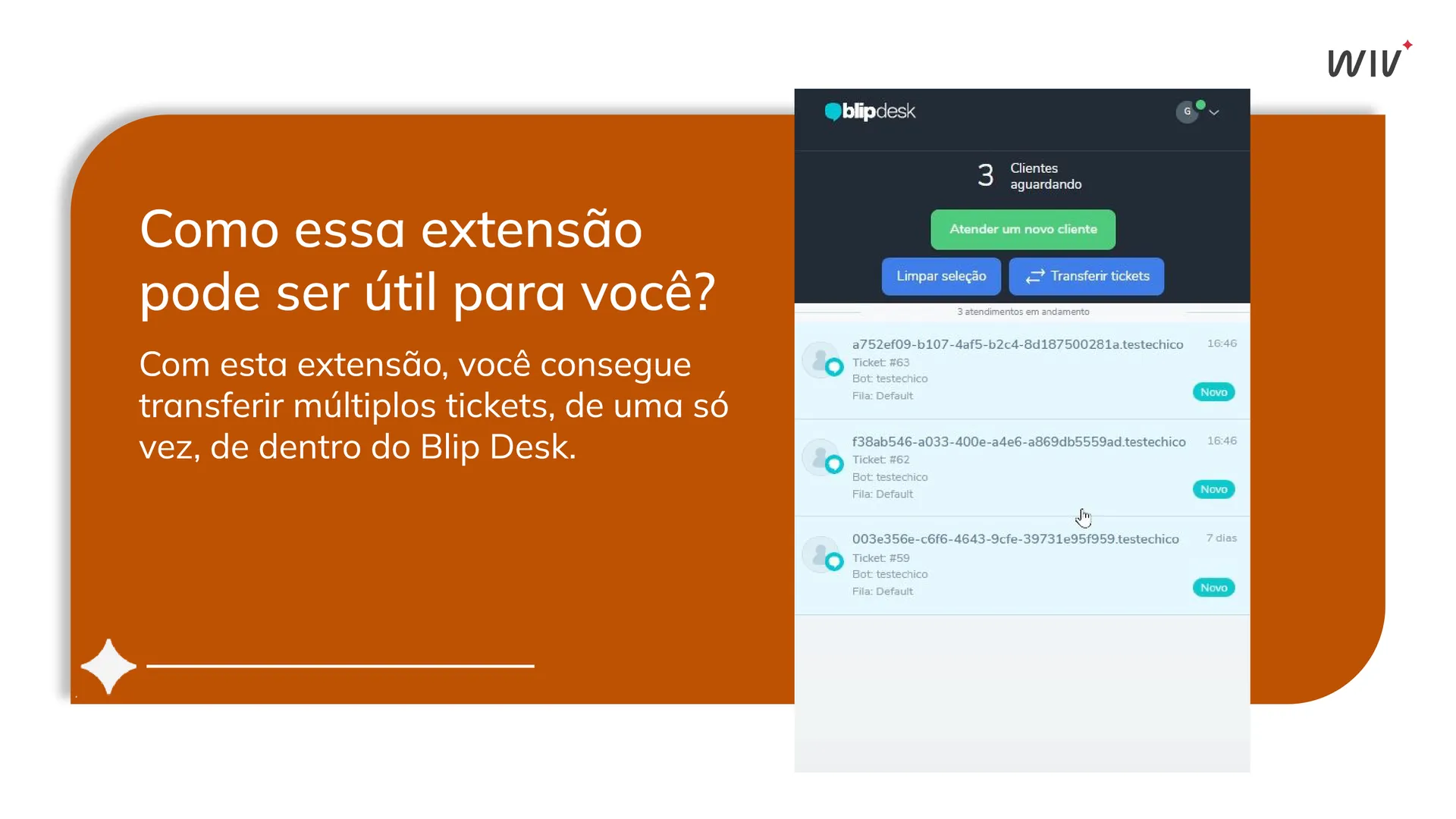 Miniatura de Blip Desk: Transferencia masiva de tickets 2