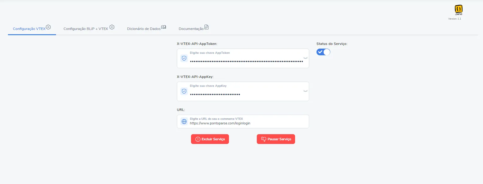 VTEX screenshot 1