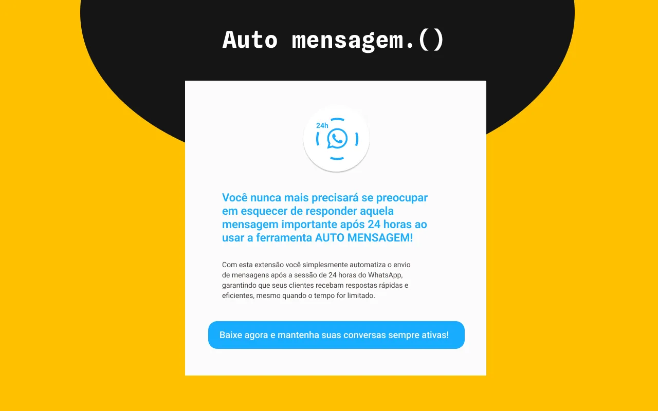 AutoMenssage screenshot 1