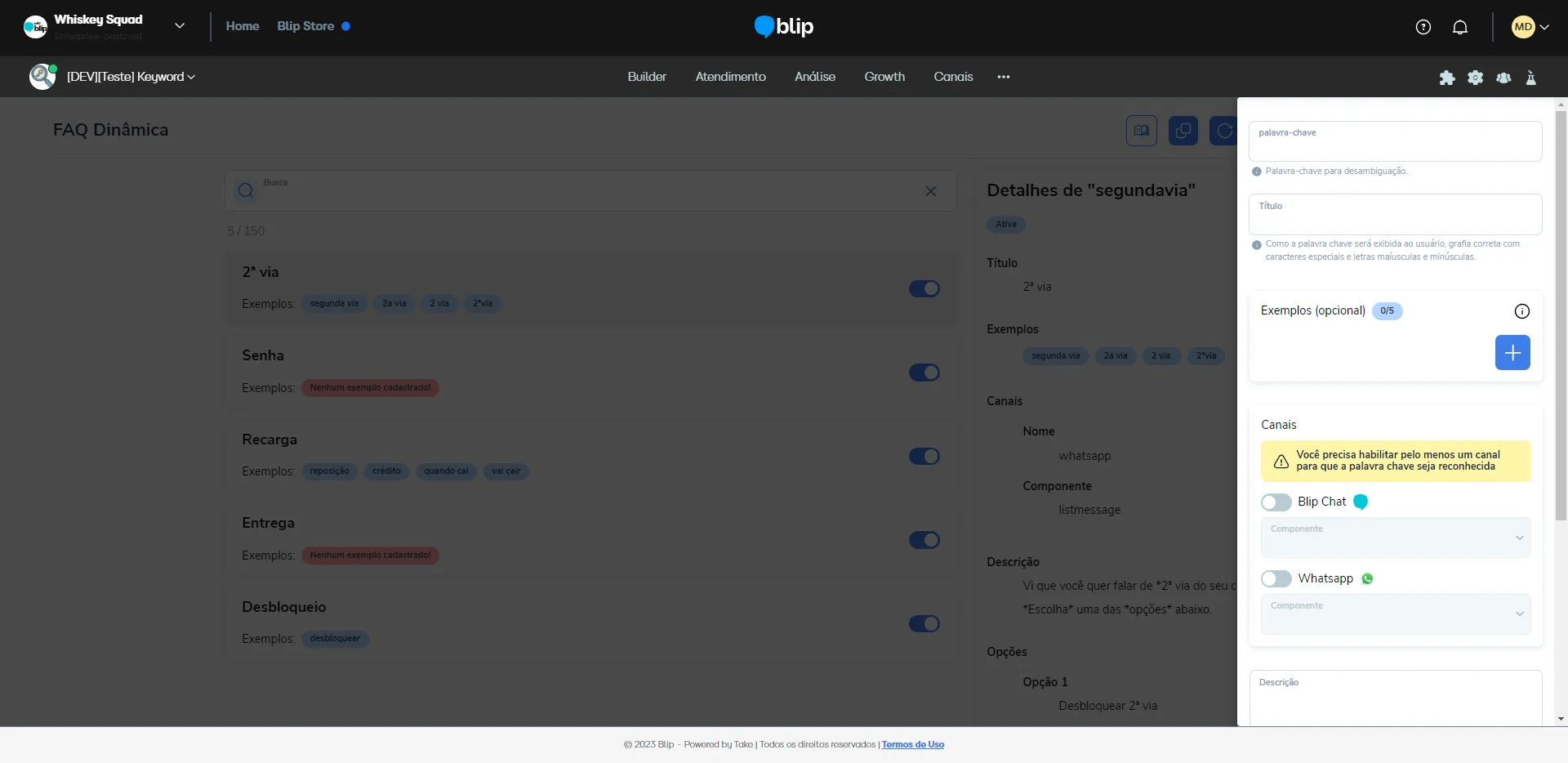 Dynamic FAQ screenshot 1
