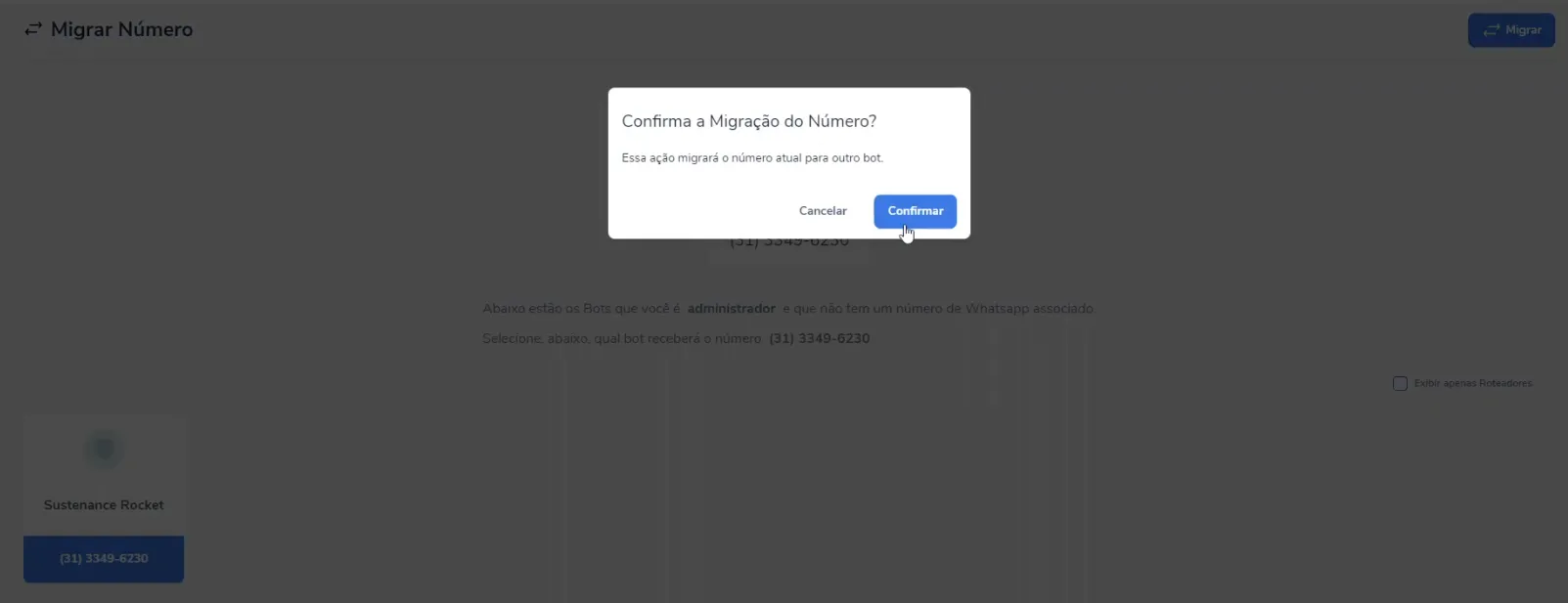 Migrate WhatsApp number screenshot 1