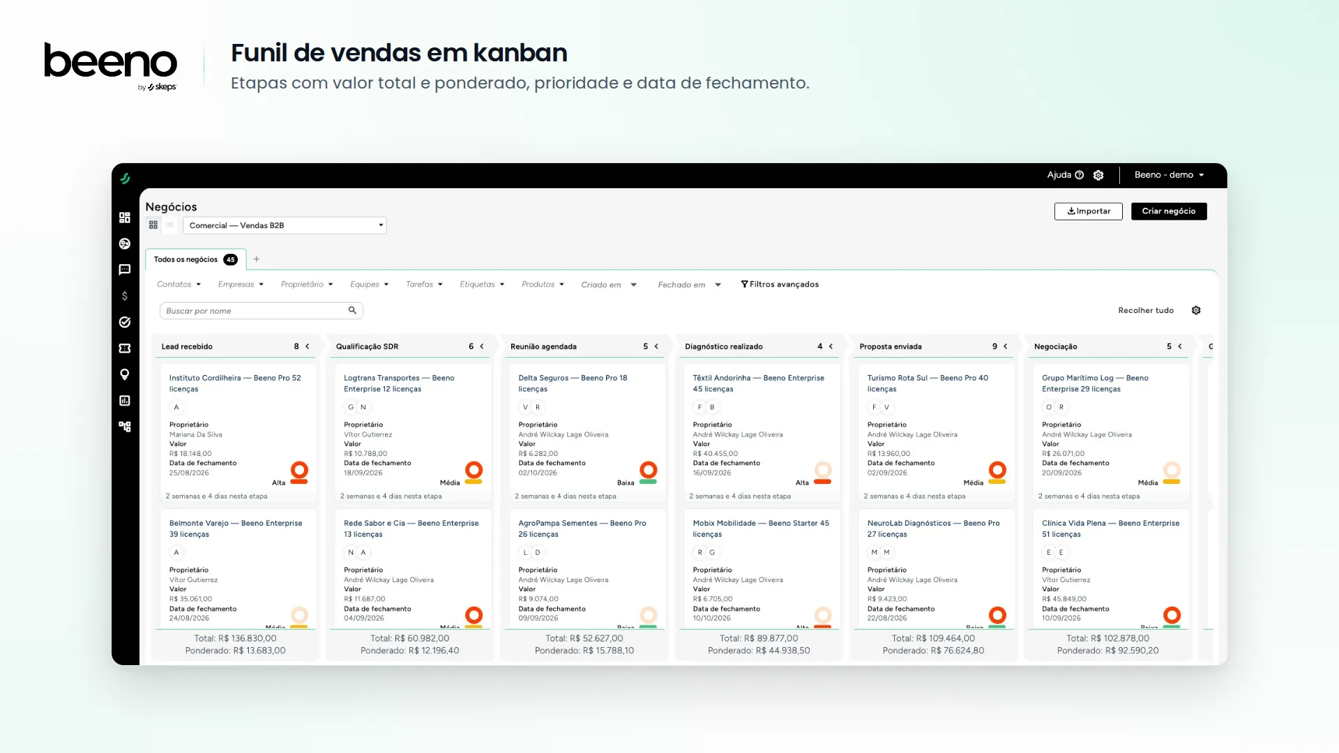 Miniatura de Beeno CRM 9